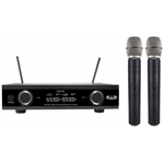 CAD Digital Wireless Dual Handheld Microphone System with D38 Capsule AI Frequency Band
