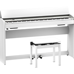Roland ROLAND F701 WH Digital Piano With Bench