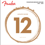 Fender 60L-Phos. Bronze Ac.Guitar Strings-Light