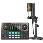 All-In-One Maonocaster Audio Interface With XLR Condenser Microphone