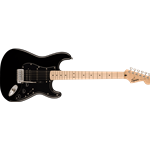 Squier Sonic Stratocaster® HSS, Maple Fingerboard, Black Pickguard, Black