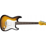 Oscar Schmidt Double Cutaway Electric Guitar, Tobacco Sunburst