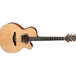 Takamine 2023 Limited Edition Acoustic / Electric Guitar With Case and Strap, Gloss Natural (Made in Japan)