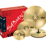 Sabian SBR Promotional Cymbal Pack w FREE 10" Splash