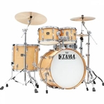 Tama TAMA SU42RSSPM 50th Limited Superstar Reissue 4-piece shell pack with 22" bass drum - Super Maple
