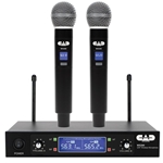 CAD UHF Wireless Dual Handheld Microphone System