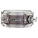 Pearl Short Fuse 10" x 4.5" Snare Drum w/ Rotating Mounting Clamp - Brushed Pewter