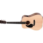 Sigma Dreadnought Left-Handed Acoustic Electric Guitar, Satin