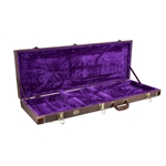 Profile Electric Guitar Case, Brown Leather