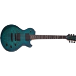 Schecter Solo-II Standard Electric Guitar, Ocean Blue Burst