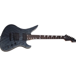 Schecter Avenger Standard Electric Guitar, Charcoal Satin