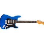 Fender American Ultra II Stratocaster® HSS, Ebony Fingerboard, Noble Blue W/Deluxe Molded Case