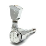 Graph Tech 3+3 Ratio Vintage Style Electric Locking Machine Heads, Chrome