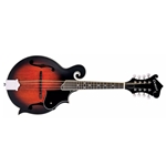Denver F-Style Mandolin with Gigbag - Smokey Vintage Satin