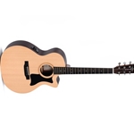 Sigma SE Series Grand OM Acoustic-Electric Guitar, Satin