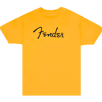 Fender® Spaghetti Logo T-Shirt, Butterscotch Blonde