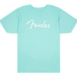 Fender® Spaghetti Logo T-Shirt, Daphne Blue