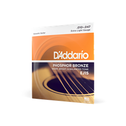 D'Addario EJ15 Acoustic Set 10-47