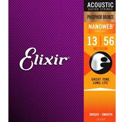 Elixir *Nanoweb Ac. Strings-.013-.056