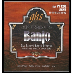 GHS 6 String Banjo Set