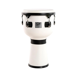 Gon Bops Fiesta 10" Fiesta White Magic Djembe