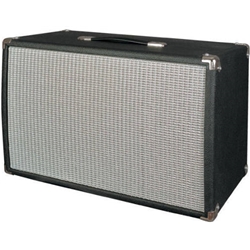 Traynor 12'' 80w/8R CAB-SILVR GRILL,BLK LEATHER