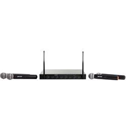 Gemini Four Channel Wireless Handheld Microphone System