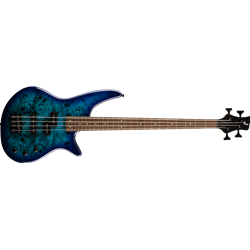 Jackson JS Series Spectra Bass JS2P, Laurel Fingerboard, Blue Burst