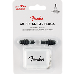Fender MUSICIAN SERIES BLACK EAR PLUGS