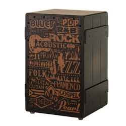 Pearl Primero Series Cajon, Music Genre Graphic