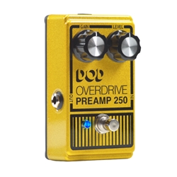 Digi-tech Overdrive Preamp 250 Pedal With True Bypass and LED Effects Pedal