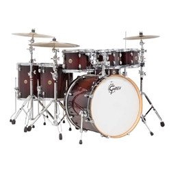 Gretsch Catalina Maple 7-Piece Drum Shell Pack, Deep Cherry Burst