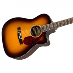 Fender CC-140SCE Concert, Walnut Fingerboard, Sunburst w/case