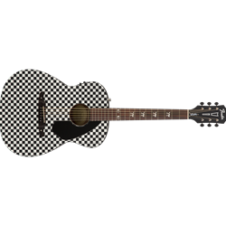 Fender Tim Armstrong Hellcat Checker Acoustic/El Guitar