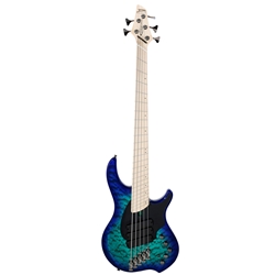 DingwallGuitars Whalepoolburst Combustion 5-String Electric Bass Guitar W/Case