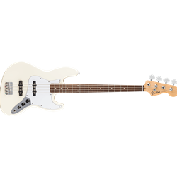 Fender Standard Jazz Bass®, Laurel Fingerboard, White Pickguard, Olympic White