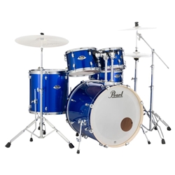 Pearl Export Series 5-Piece Drum Shell Pack, High Voltage Blue