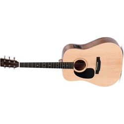 Sigma Dreadnought Left-Handed Acoustic Electric Guitar, Satin