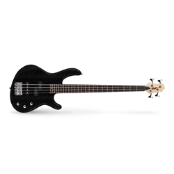 Cort Action PJ Series Electric Bass, Open Pore Black
