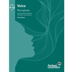 Voice Recetatives Level 9-10 Vol 1 Sopano Mezzo-S