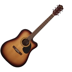 Gretsch Prelude D100CE Dreadnaught Acoustic Guitar - Sunburst