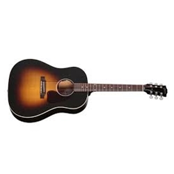 Gibson J-45 Special Acoustic/Electric Guitar with Softshell Case - Satin Vintage Sunburst