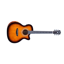 Washburn Comfort G10CE Acoustic-electric Guitar, Desert Sunset