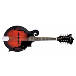 Denver F-Style Mandolin with Gigbag - Smokey Vintage Satin