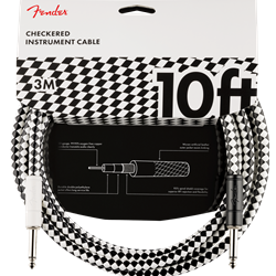 Fender Pro 10' Checkboard Instrument Cable
