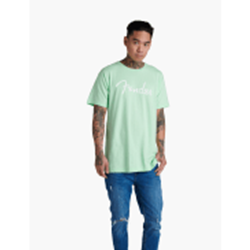 Fender® Spaghetti Logo T-Shirt, Surf Green