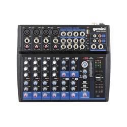 Gemini Compact 12 Channel Bluetooth Mixer