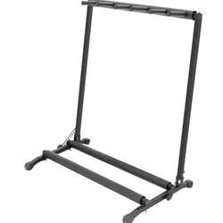 Profile Folding Guitar Rack for 5 Guitars